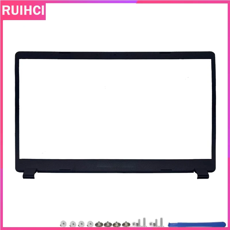 For Aspire 3 A315-54 A315-56 A315-42 EX215-51 N19C1 New Laptop LCD Back Cover Front Bezel Hinges 15.6 Inch Top Case Black