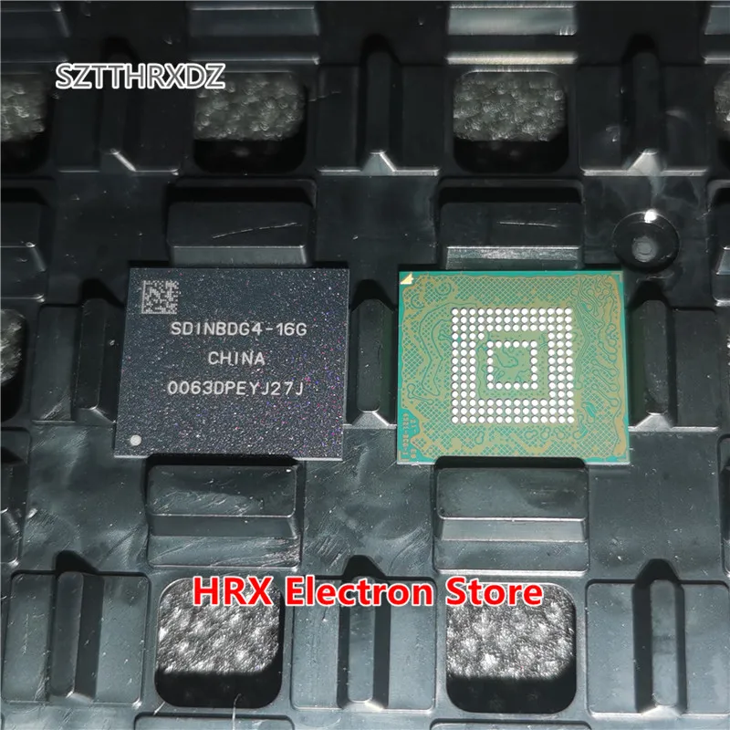 100% New Original SDINBDG4-16G BGA EMMC CHIP SDINBDG4 16G (1-10piece)