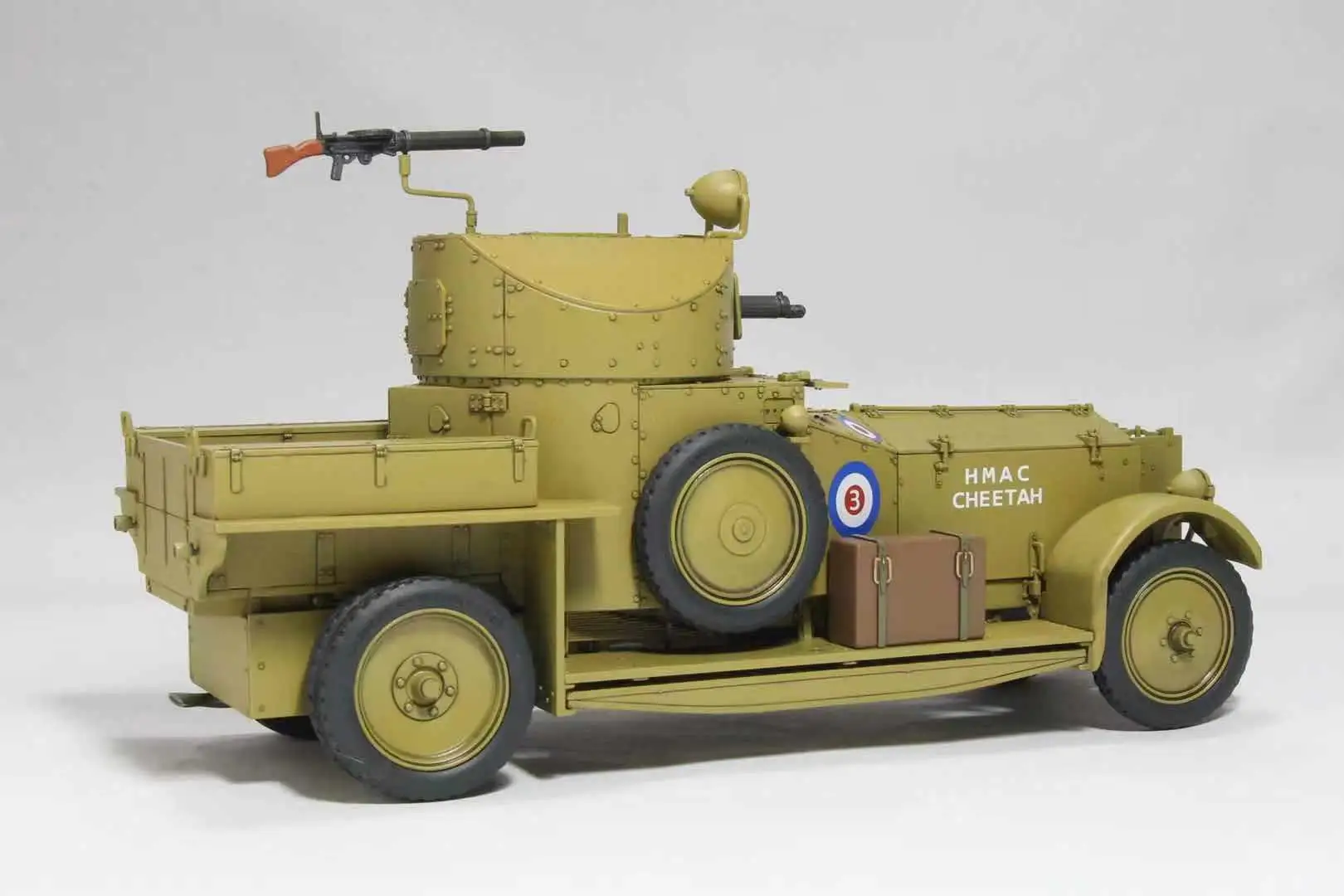 Warslug 1901 1/35 scale the british armored car full interior edition