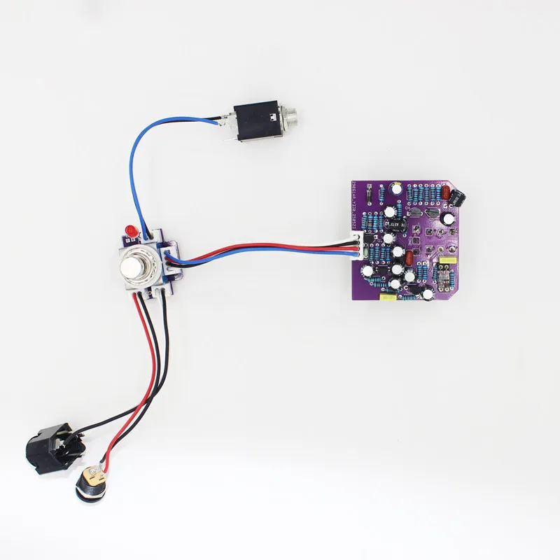 DIY Electric Guitar Monolithic Effect for Boutique Fuzz Octave Fazi Circuit Board