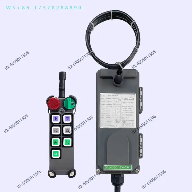 Explosion-proof remote control crane intrinsically safe industrial wireless remote control BF24 EF24-6S