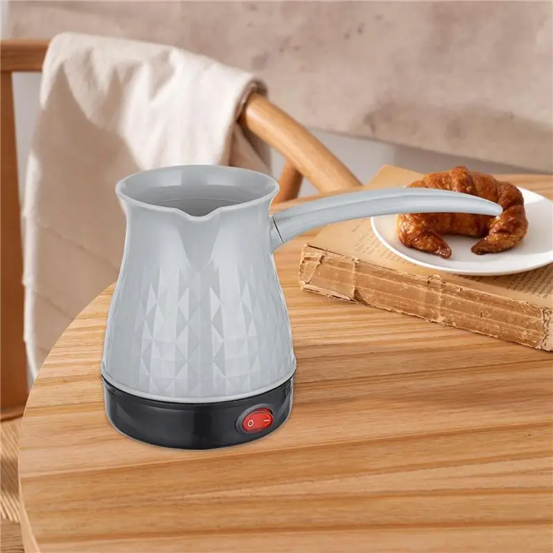 JINGDEHAO Turkish Coffee Pot Electric Hand Brewing Coffee Pot Brewing Coffee Household Small Coffee Machine EU Plug-A54Q