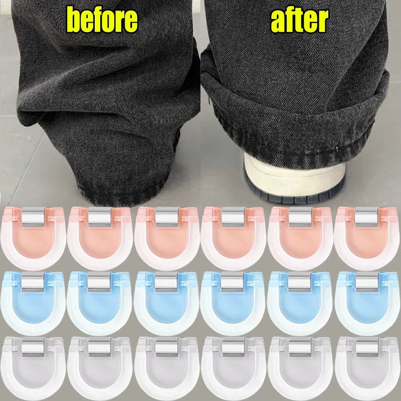 

2-20pcs 2025 New Arrival Seamless Leg Skirt Stabilizer for Preventing Dragging Adjustable Clips with Removable Buttons