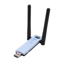 300Mbps USB Wireless Wifi Repeater 2.4Ghz Usb Wifi Router Signal Booster With Dual Antenna Wifi Signal Range Extender