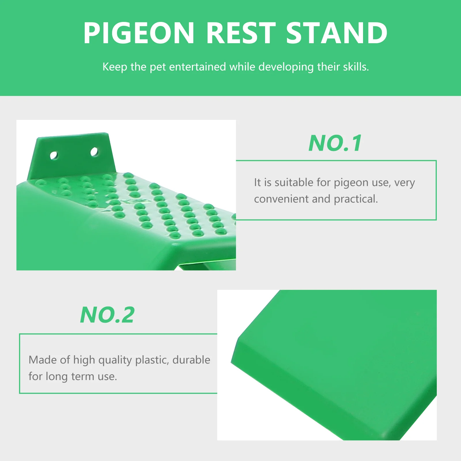 

10pcs Pigeon Roost Perches Plastic Dove Rest Stand Lightweight Bird Dwelling Supplies For Pet Pigeon Playing Exploring Adventure