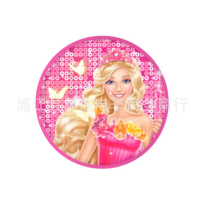 Nuova decorazione per feste a tema Barbie rosa Cartoon Happy Princess Girl Set di stoviglie usa e getta palloncino Baby Shower Party Supplies