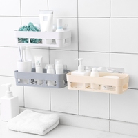 Bathroom Shelf Organizer Shower Storage Rack Corner Holder for Shampoo Gel Toilet Accessories Decoration