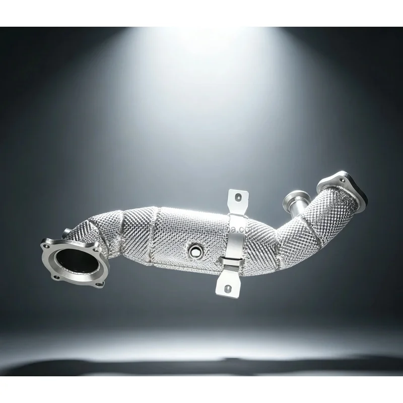 High Quality Drain Pipe Header Exhaust Pipe Stainless Steel Exhaust Pipes Automotive Car  for Alfa Romeo Giulia Stelvio 2.0T
