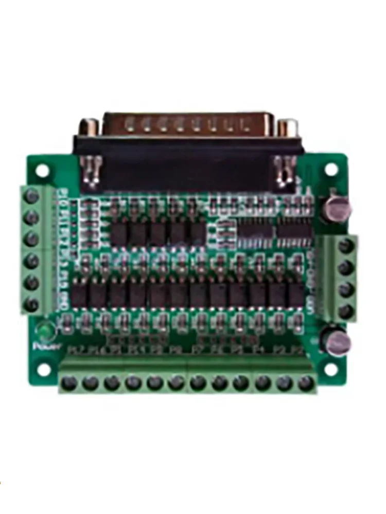 CNC parallel port interface board photoelectric isolation (support KCAM4, EMC2/linuxcnc)