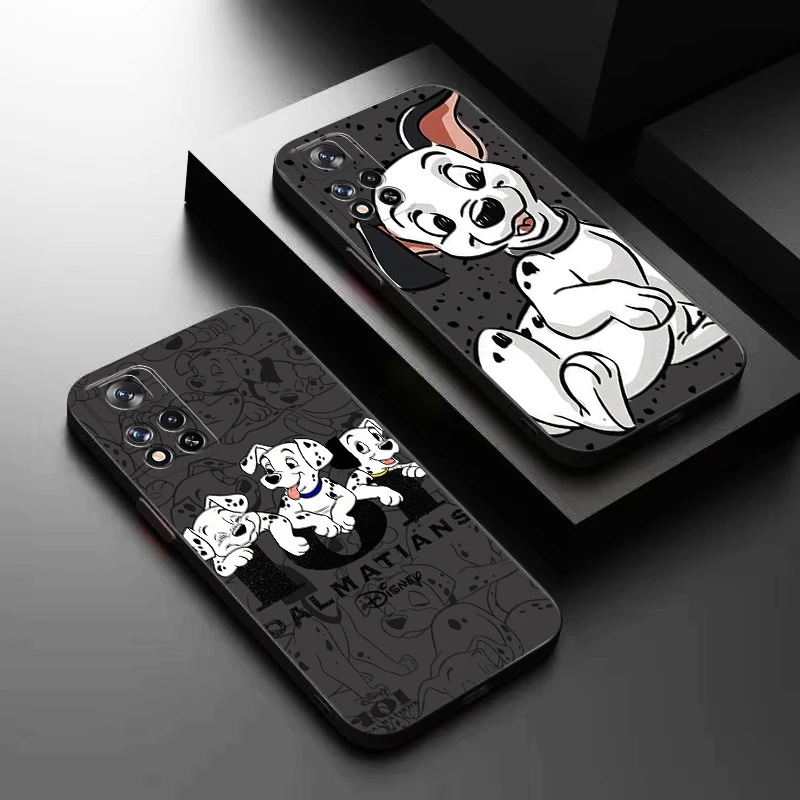 Disney Dog 101 Dalmatians Phone Case For Xiaomi Redmi Note 12 Pro Plus 11 11S 11T 10 10S 10T 9 8 Pro Liquid Silicone Back Coque