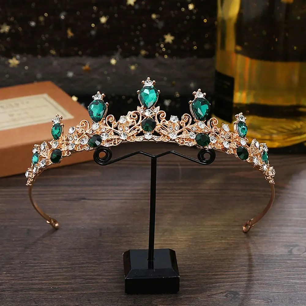 Princess Crystal Tiaras and Crowns Headband Kid Girls Bridal Prom Crown Wedding Party Accessiories Hair Jewelry