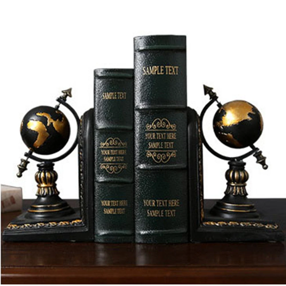 

retro creative bookend office decoration home study desktop model bookend book Wine Cabinet TV Retro Creative Model Ornaments