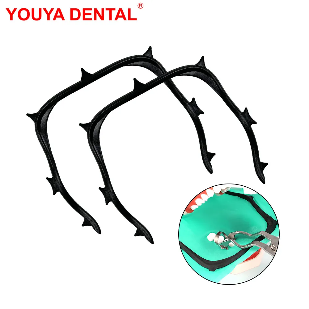 

U-Shaped L/M/S Dental Frame Rubber Dam Carbon Fiber Rubber Dam Sheets Holder Autoclavable Dentistry Mouth Opener Oral Care Tools