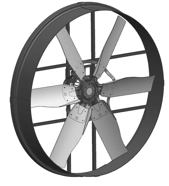 

98 Inch Air Circulation Fan Cooling Fan for Poultry Panel Fan
