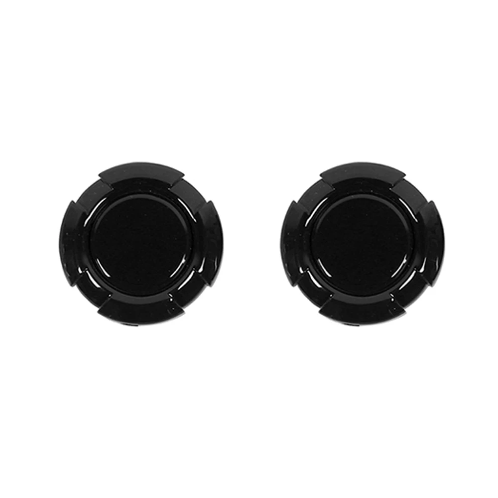 2-Pack Car Door Keyhole Lock Socket Protection Cover Trim for Suzuki Jimny 2019 2020 2021 2022 2023 Exterior Accessories Black