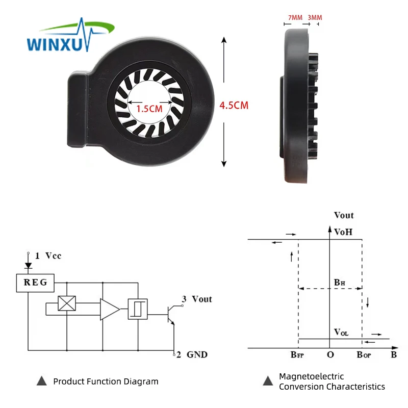 Dual Hall PAS pedał czujnik systemu 12 magnesów jeden kawałek wodoodporny uniwersalny E-rower akcesoria
