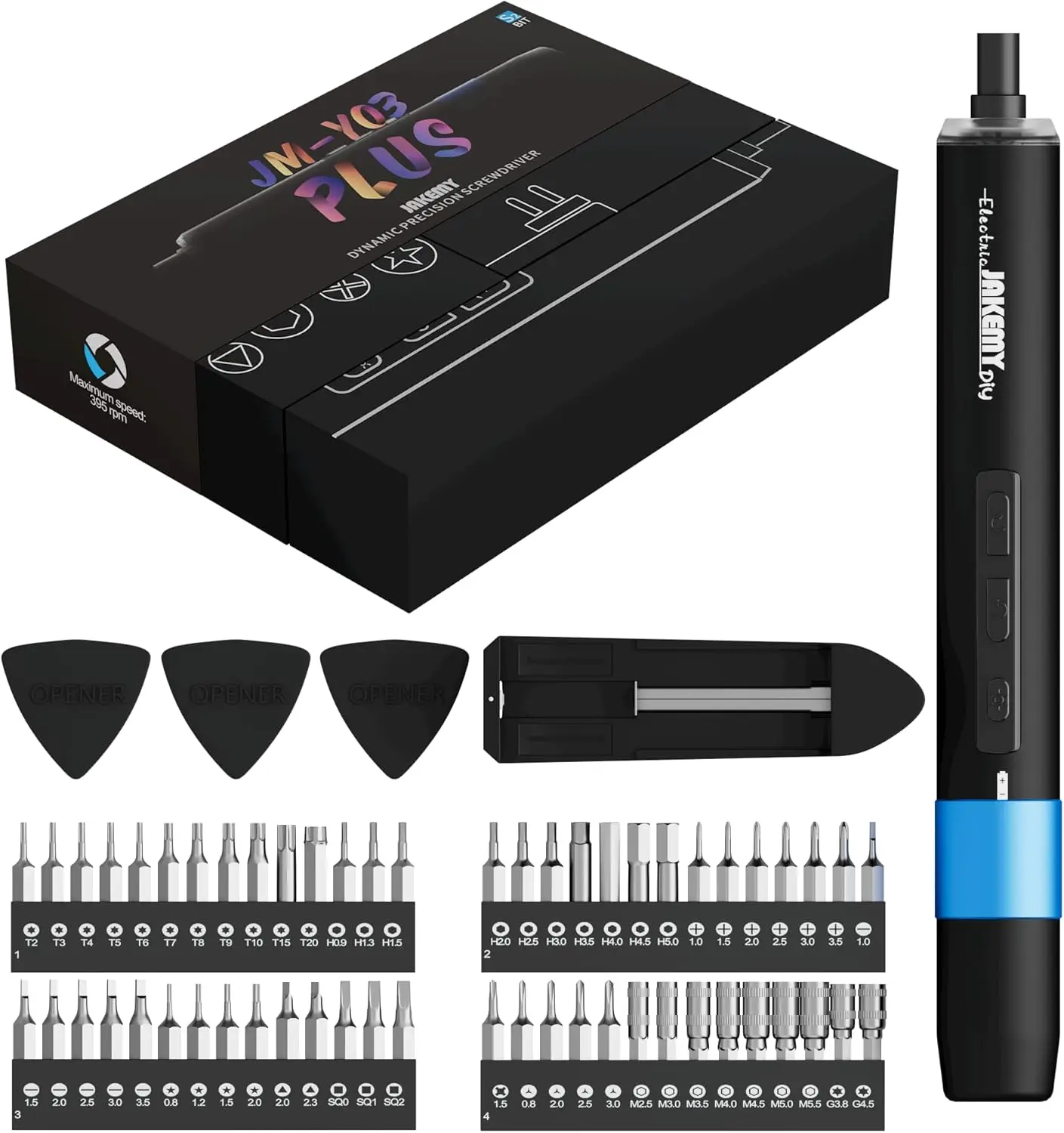 

Набор аккумуляторных электрических отверток 61-в-1 с LED-подсветкой для ремонта ноутбуков, телефонов, очков и часов