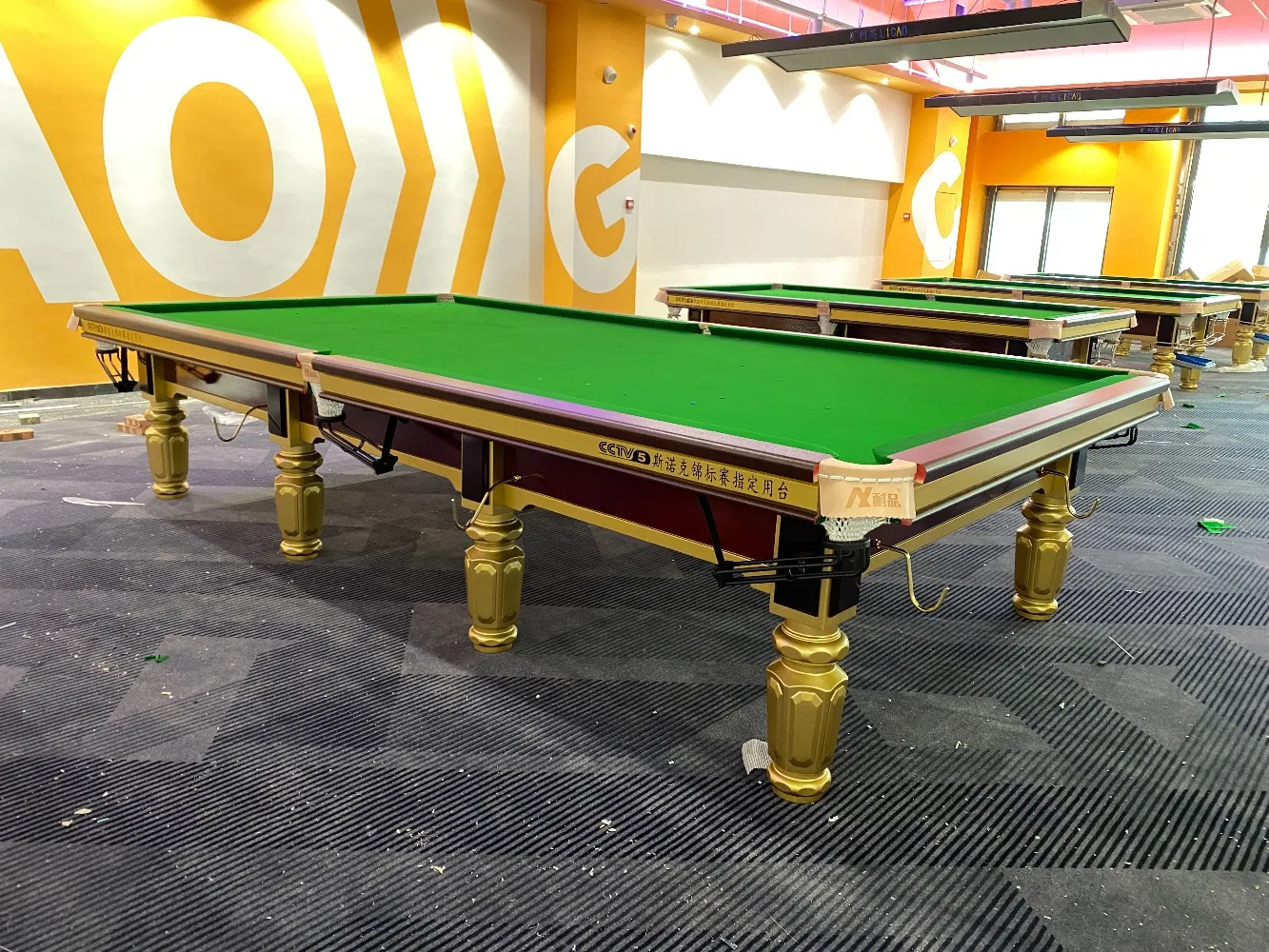 Obrázek 6: 12ft dřevěný polštáře kulečník snooker stůl pro komerční