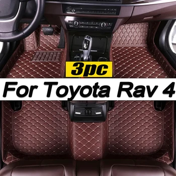 도요타 Rav 4 Rav4 용 자동차 바닥 매트, 2024 2023 2022 2021 2020 카펫, 맞춤형 자동차 인테리어 액세서리 패드, 자동차 커버