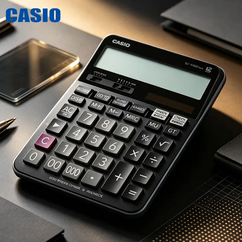 Casio DJ-120D/MS-20YC/SL-310YC Professional Desktop Calculator for Quick Arithmetic Operations on Computers