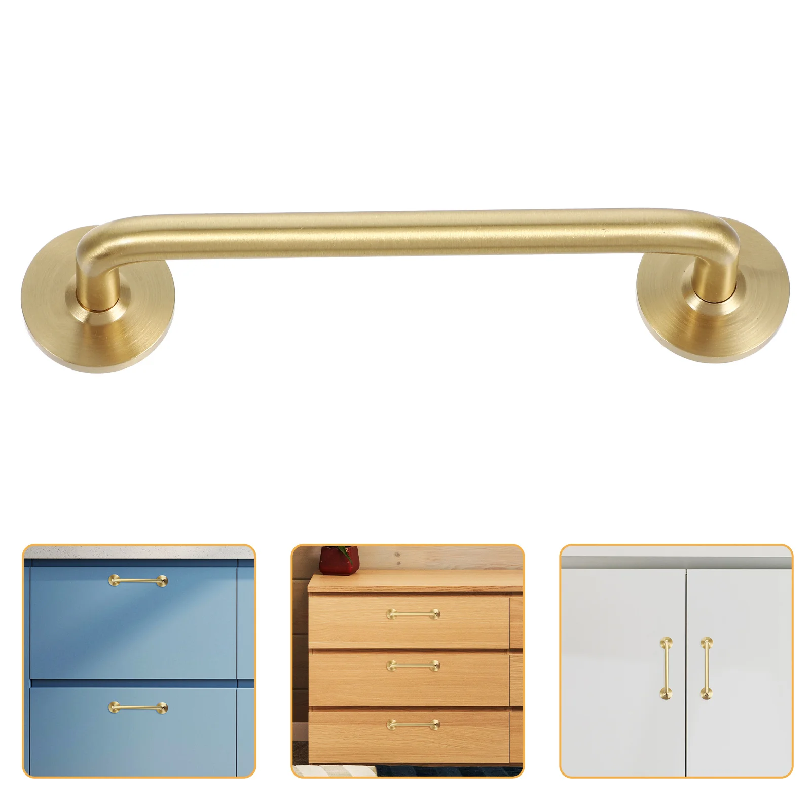 

Brass Vintage Cabinet Handle Drawer Pulls Double Hole Furniture Pulls for Kitchen Wardrobe Cupboard Bathroom Hardwares Home