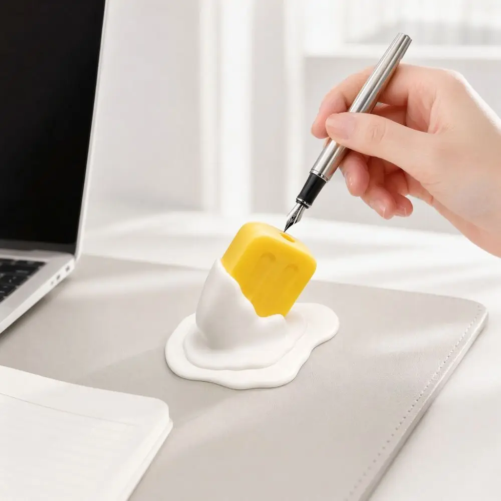 Gifts 3D Printed Ice Cream Pencil Holder Popsicle Shape Funny Pen Holder Decorations Desktop Ornaments Home Desktop