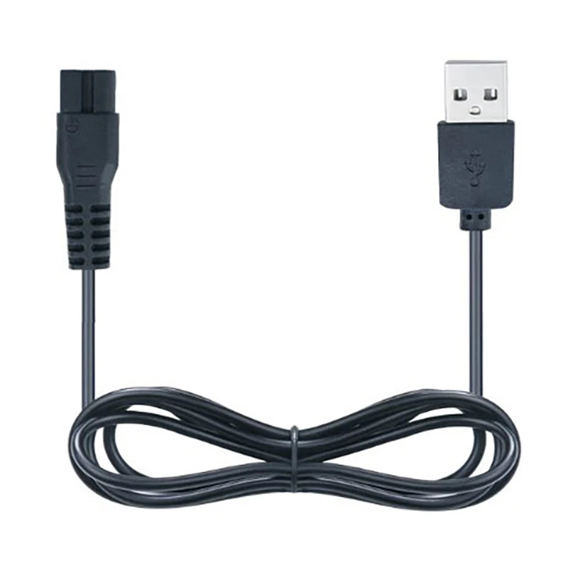 Cortapelos eléctrico para afeitadora de mascotas, Cable de carga USB, Cable de alimentación para cortadora de pelo C6/C7