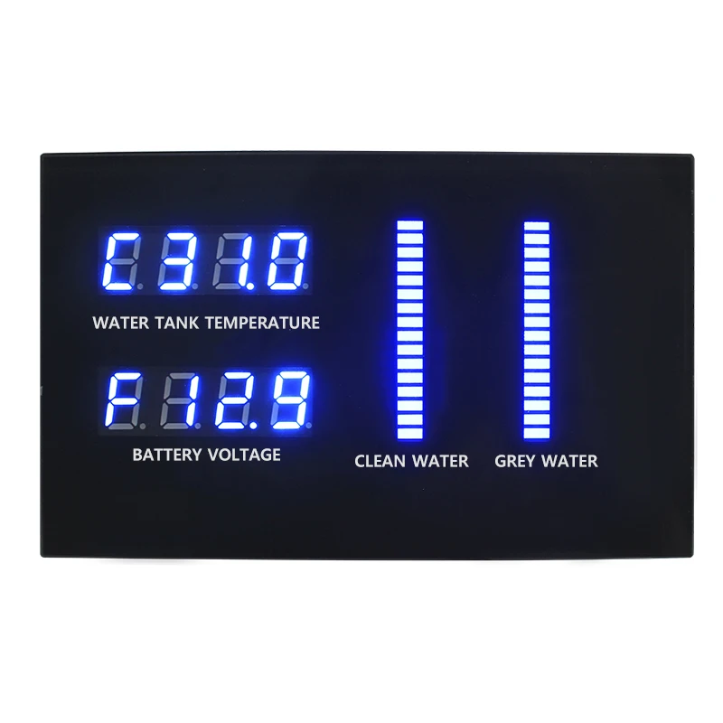 Panel Sistem Kontrol Sentuh Hitam OEM 12v untuk RV Camper Trailer RV