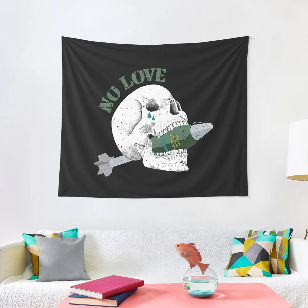 

No Love Tapestry Room Decorator Room Decor Cute Room Aesthetic Decor Tapestry
