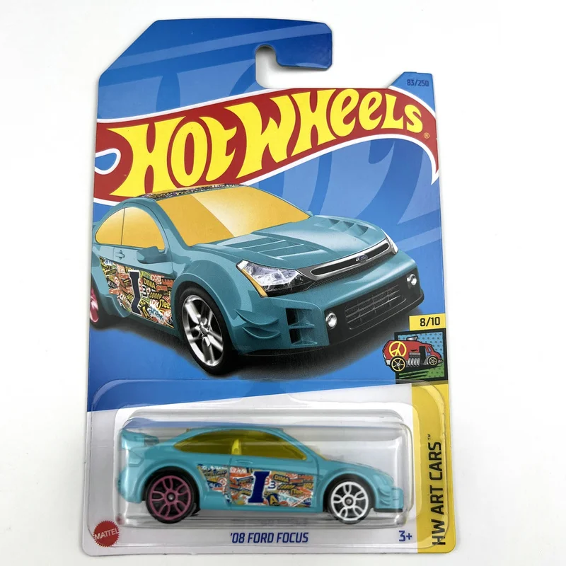 Hot Wheels Cars 16 FORD FOCUS RS 1/64 Metal Die-cast Cars Collection Toys Vehicle