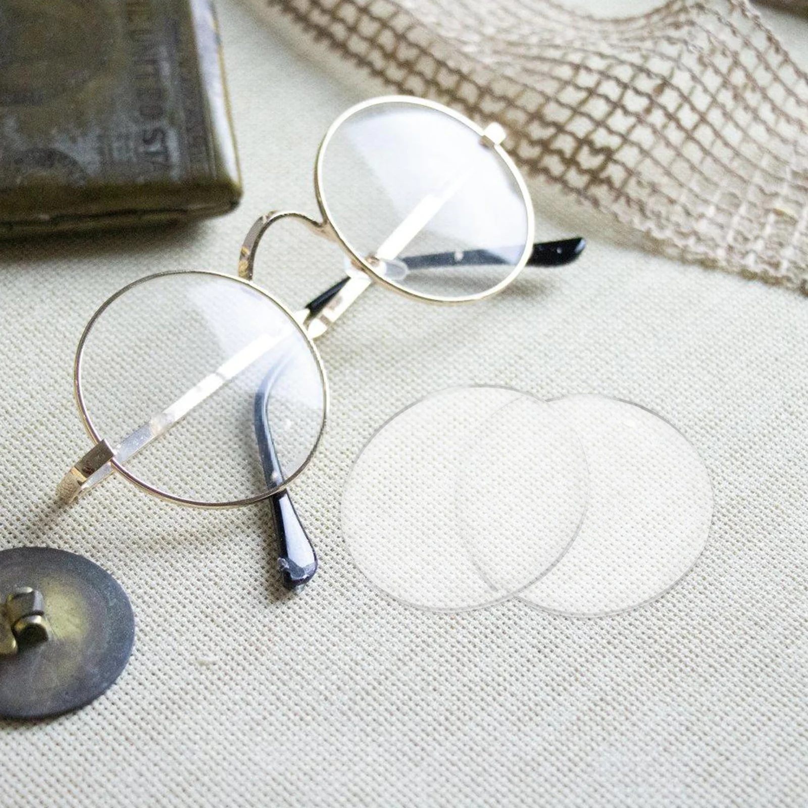 

10pcs 3D Glasses Light Vr Replacement Lens For Tablet Anti Dizzy Lens Teaching Equipment Accessories