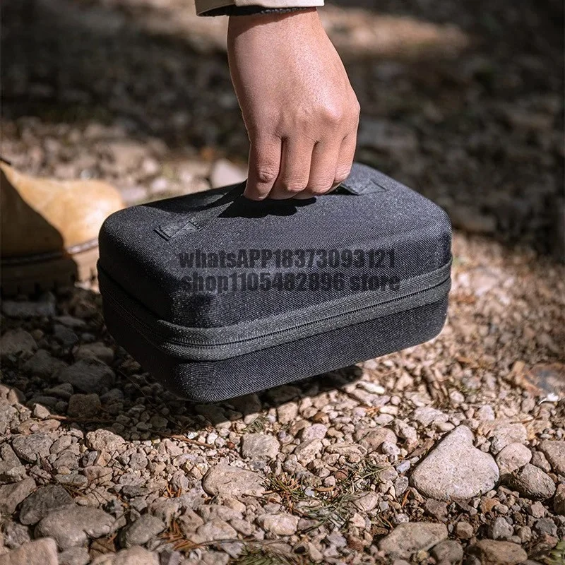 Square EVA Impact Resistant Insulation Outdoor Picnic Lunch Box Storage Bag Bento Bag