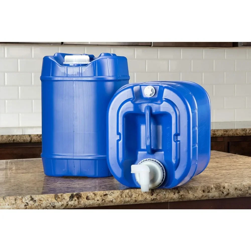 

Legacy Food Storage Emergency Water Storage Containers, Long Term Gallon Water Tank - Stackable Food Grade Tanks Included,