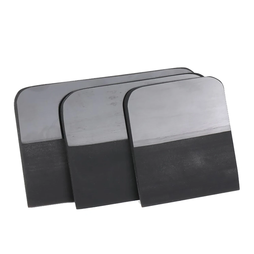

Black Soft Wrapping Carbon Vinyl Car Wrap Film Sticker Installing Scraper Water Remover PPF Rubber TPU Squeegee B72B