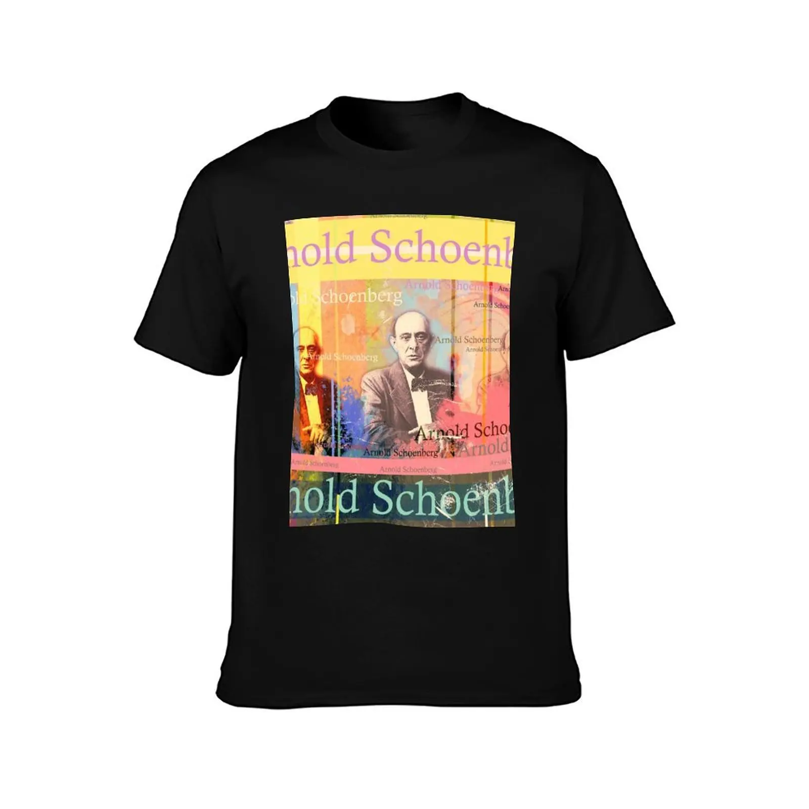 Arnold Schoenberg, aesthetic portrait, famous Austrian musician T-Shirt Comfortable Daily Wear Tee T-Shirt