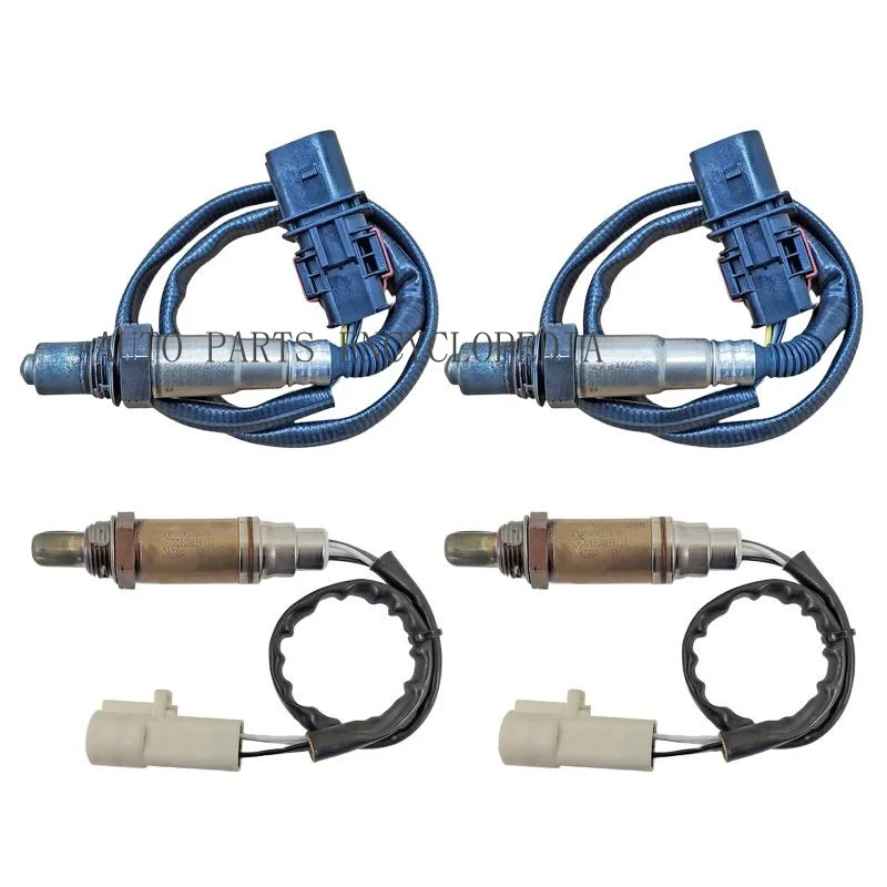 RRR+ Set of 4 Motorcraft Oxygen Sensor for 2009-2010 Ford F150 Pickup 4.6L 5.4L 6.2L