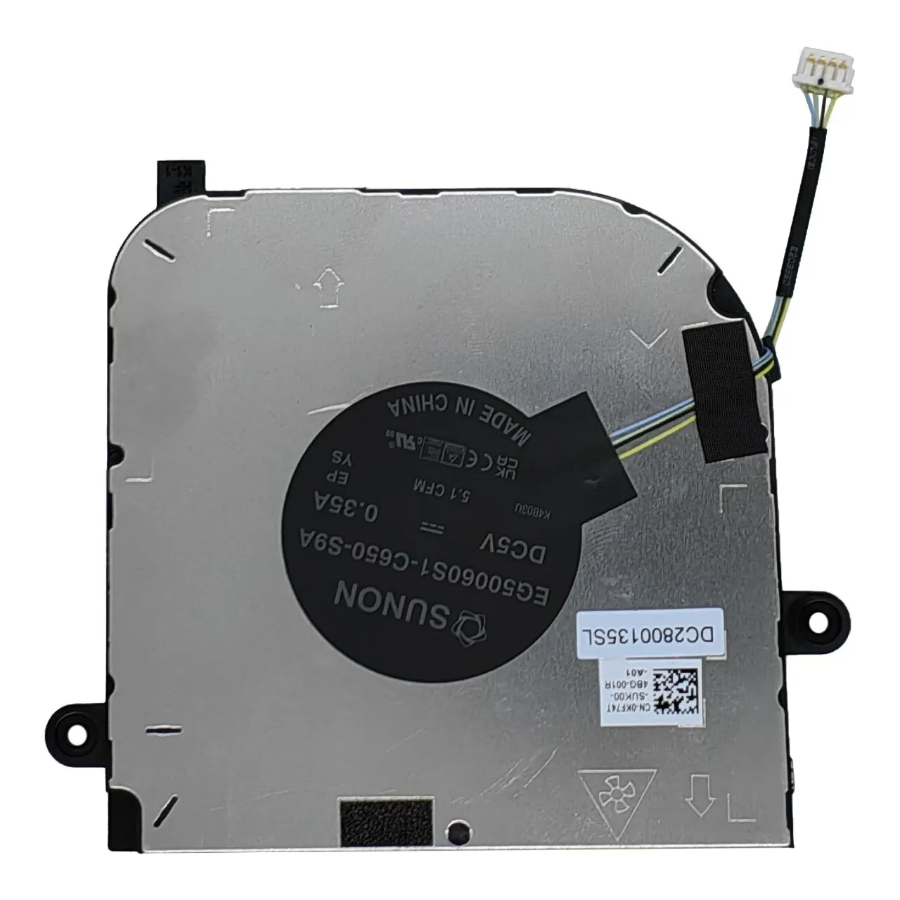 New Laptop CPU Cooling Fan Replacement for Dell Latitude 14 5440 Precision 3480 0KF74T KF74T P12 with Repair tools