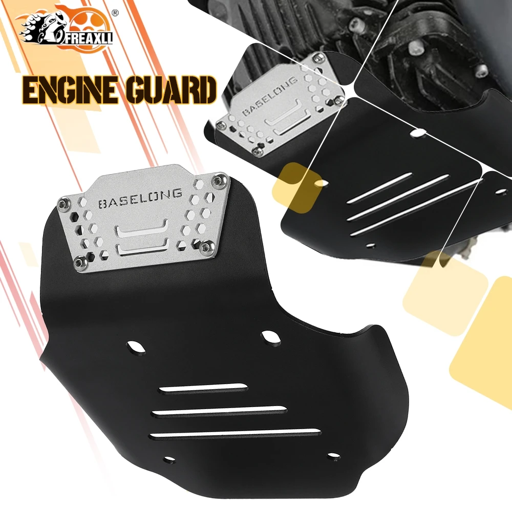 

2025 For Moto Guzzi V7 Classic / Stornello / Trofeo 2021-2026 Motorcycle Engine Bottom Cover Bumper Guard Skid Plate 2024 2023