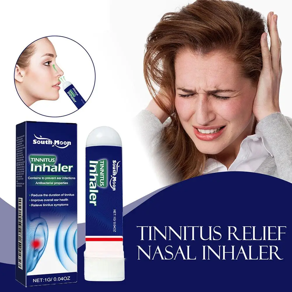 

1pc Ear Nasal Relief Treatment Inhaler Relieve Deafness Tinnitus Itching Earache Ear Hard Hearing Treatment Health Care