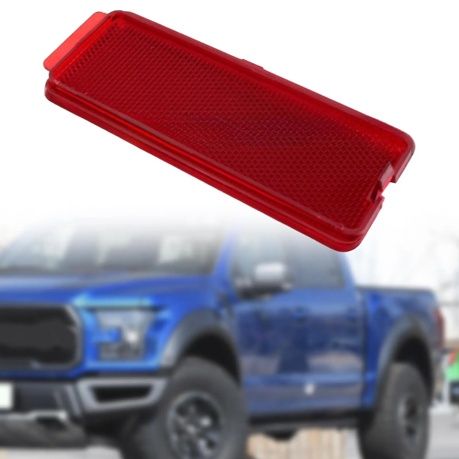 Inside Door Reflector Light Lens 1C3Z13731-aa Anti Scratch Accessory Interior Decoration High Reliability Red for F550