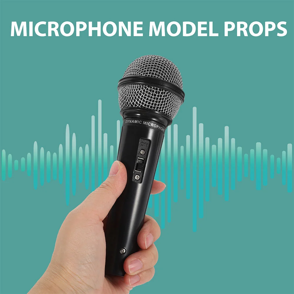 4 Pcs Inflatable Simulation Microphone Child Mini Karaoke Plastic Interesting Kids