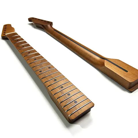 टीएल नेक 22 फ्रेट्स साटन रोस्टेड मेपल विद रोज़वुड स्ट्राइप टेलीकास्टर स्टाइल गिटार नेक रिप्लेसमेंट स्टेनलेस स्टील 8 best sales फेंडर नेक - №1