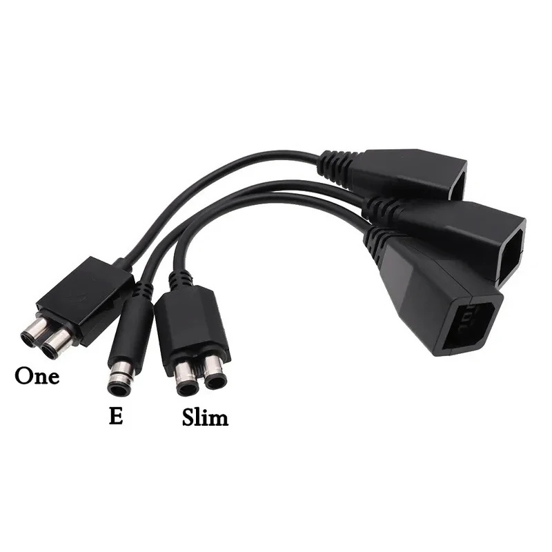 1PC DIY Accessories For Microsoft Xbox 360 To Xbox Slim/One/E AC Power Adapter Cable Converter Transfer Cable Cord