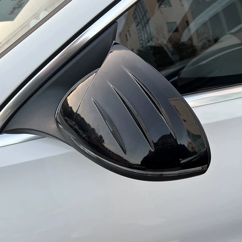 

For Mercedes Benz E Class W214 2024 Car Rearview Mirror Protection Cover Trim Carbon Pattern Exterior Auto Accessories Stickers