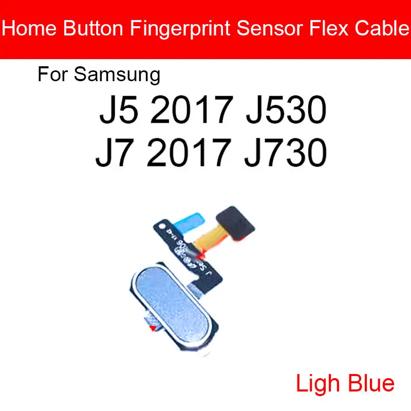 Home Button For Samsung Galaxy J3 J5 J6 J7 Plus Pro Prime 2 On5 6 2016 2017 2018 J330 J530 J730 G611F Menu Key Flex Cable Repair