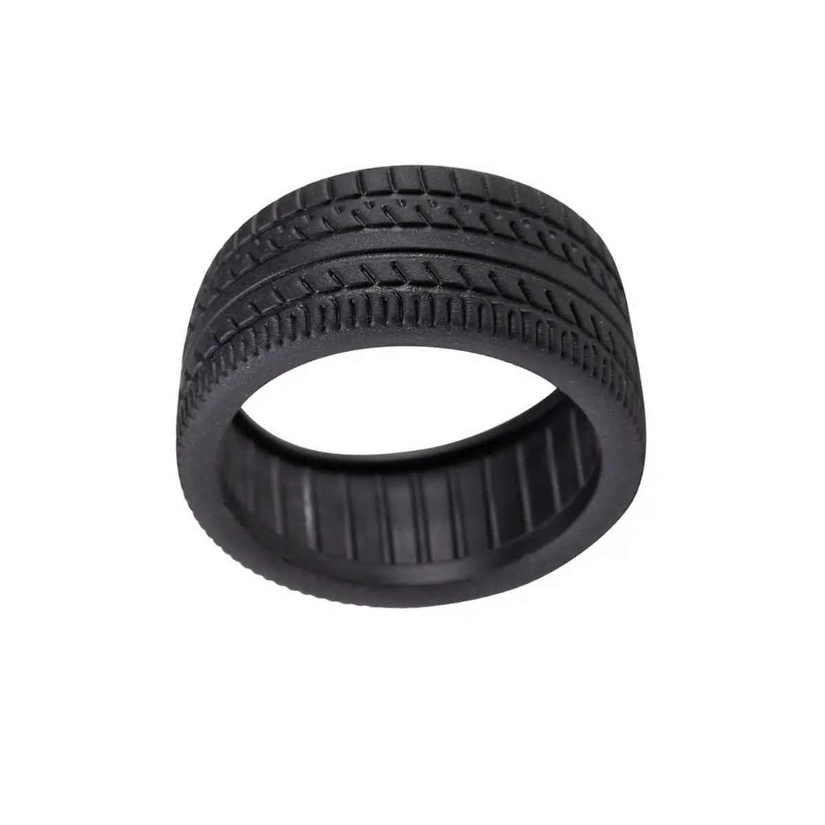 TCE For CyberBrick 4PCS Ø33.7x13.85mm Rubber Tires Printed Model Components