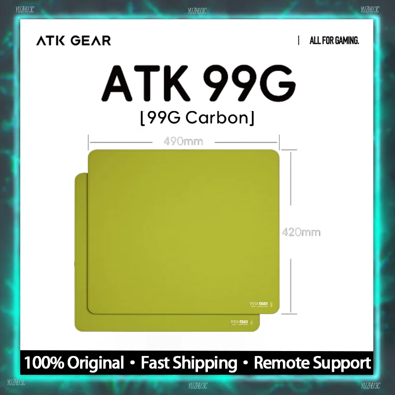 ATK 99G Mouse Pad E-Sport Special for FPS Gaming Sunken Edge XSOFT Balanced Polyurethane Anti-slip Base Match Artisan Zero 99g