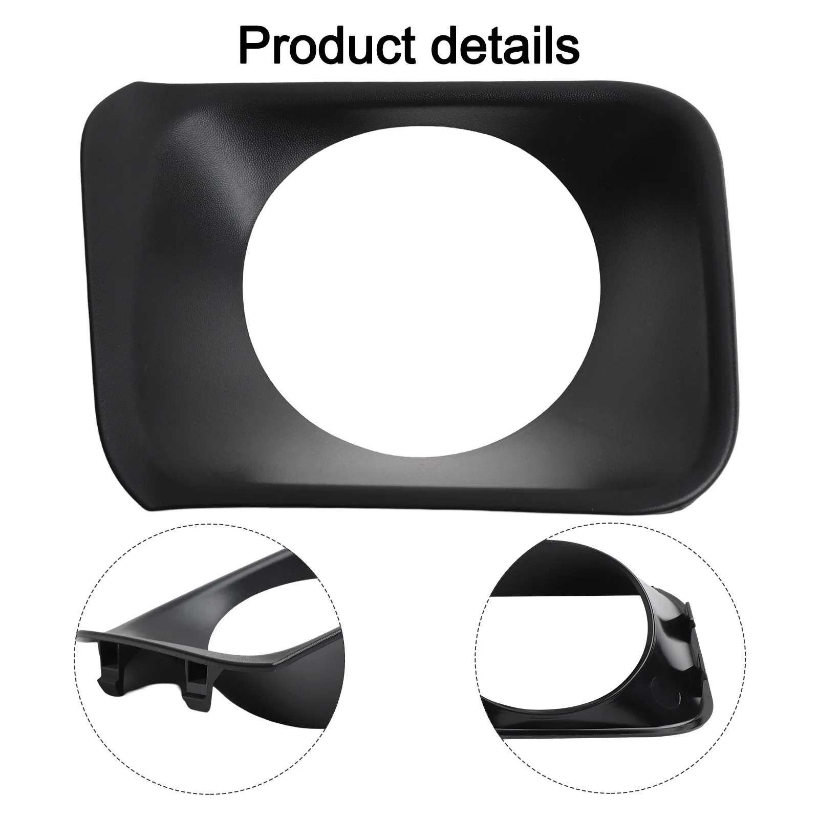 

Front Adaptive Cruise Control Bezel 68203218AA Compatible with For Jeep For Cherokee 2014 2019 Direct Replacement