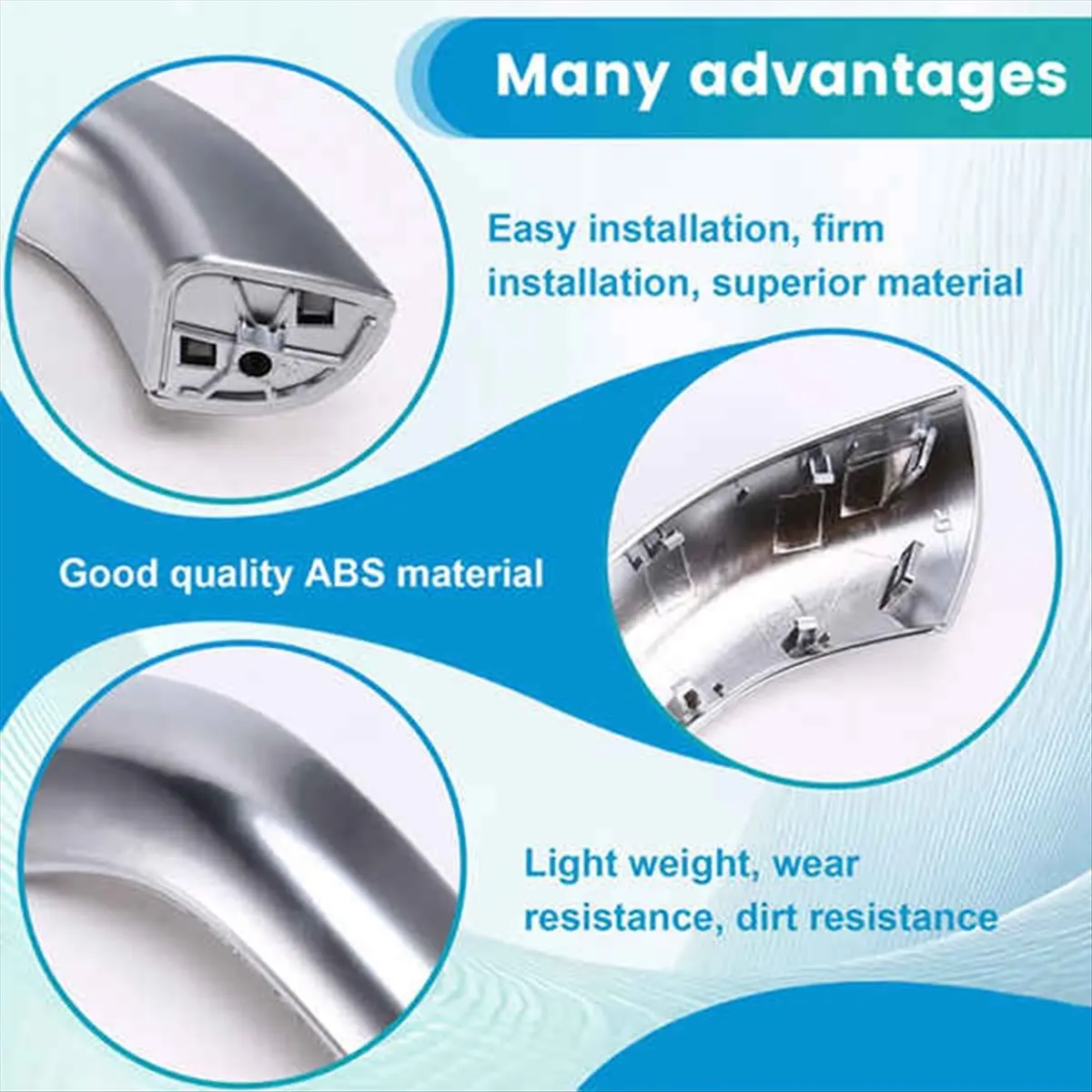 Super Sale Front L+R Inner Door Handle Truck Pull Handle for M-A-N TGX TGL Door Handle Door Opener 81626304156 81626304155