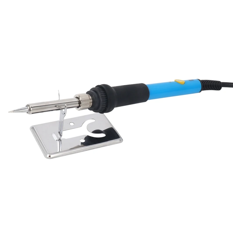 60W Adjustable Temperature Electric Soldering Iron Handle Heat Pencil Tool With Iron Tips Stand For Welding Solder Rework Repair